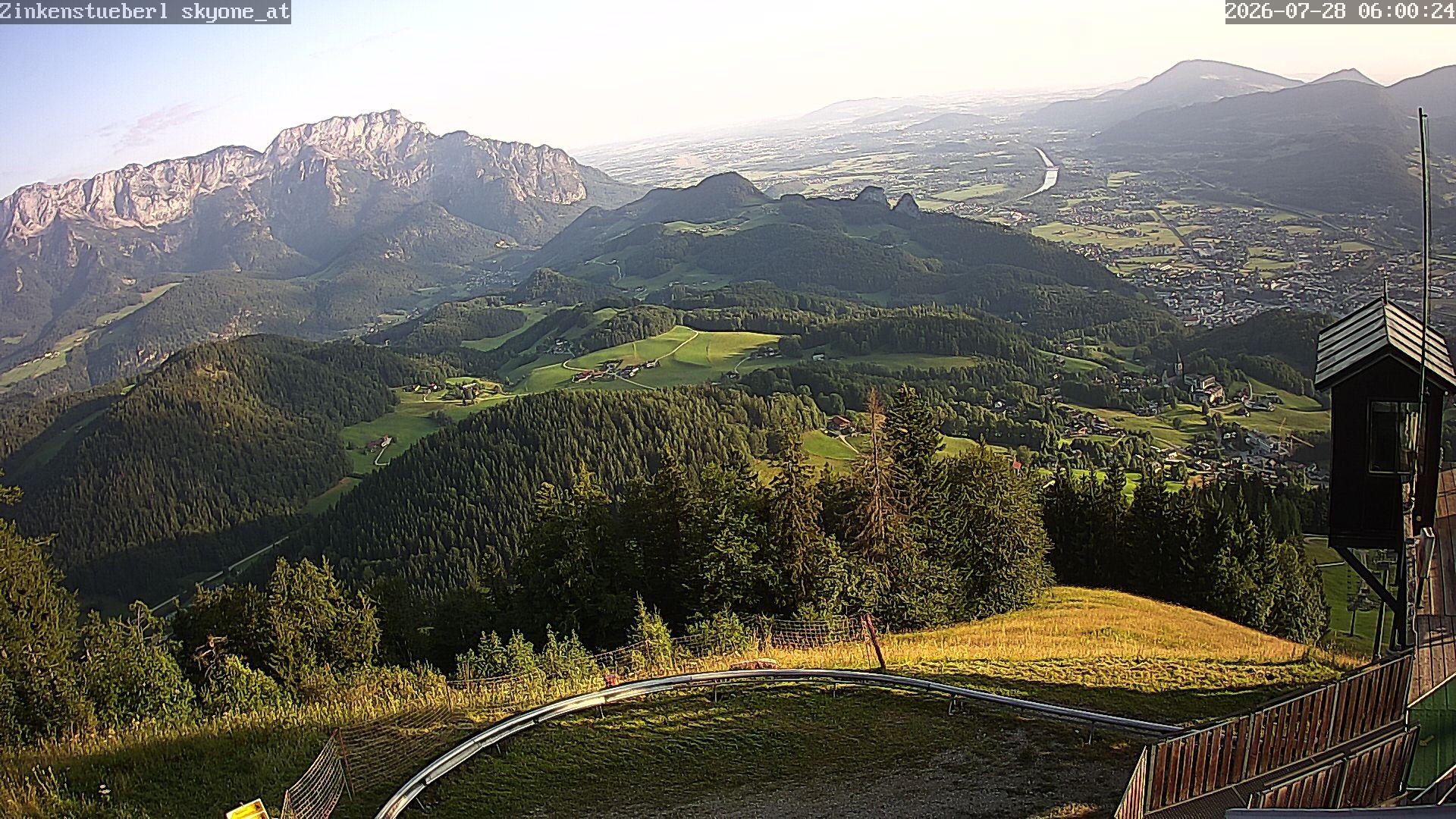 Archiv Foto Webcam Zinkenstüberl Bad Dürrnberg
