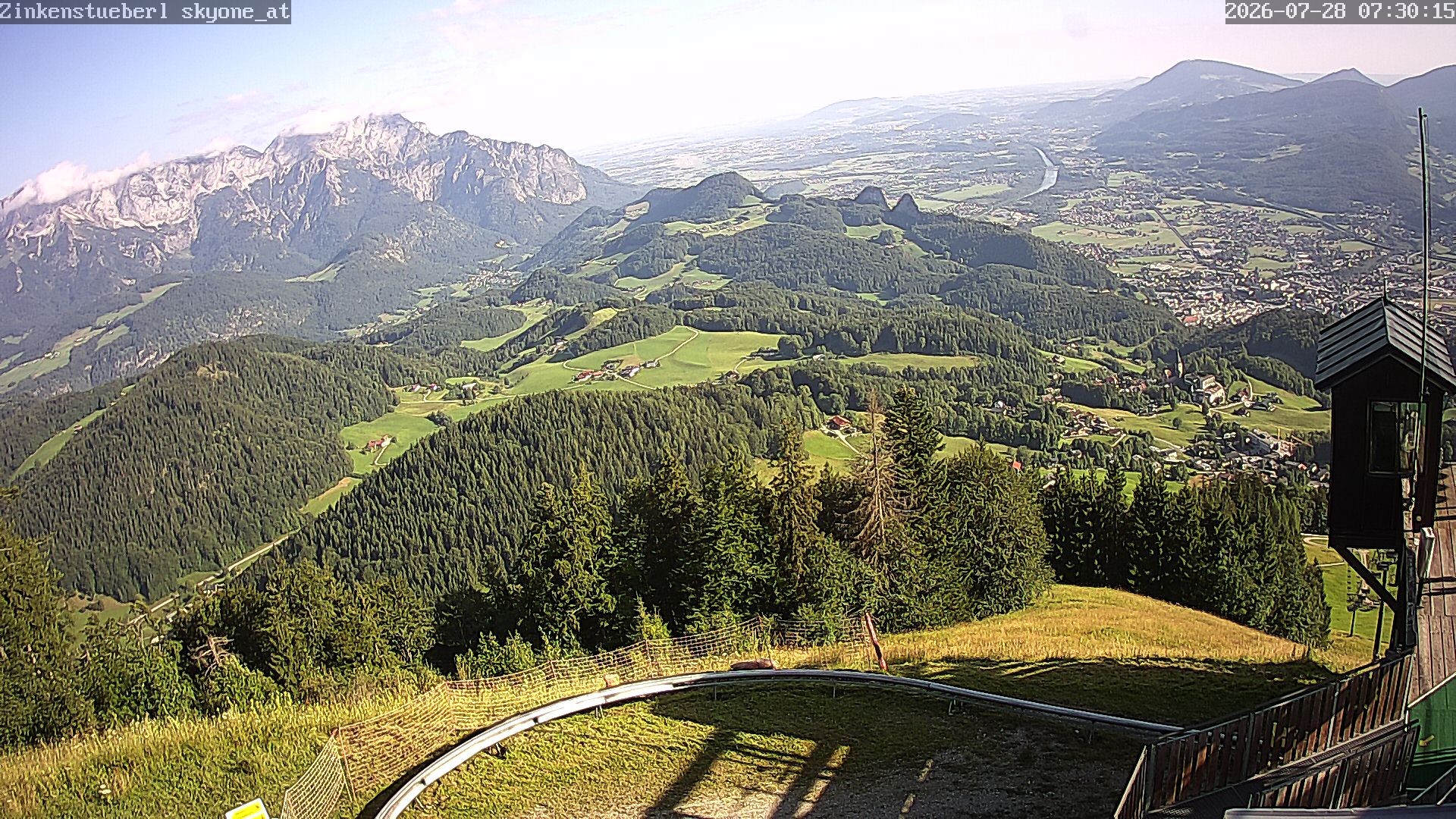 Archiv Foto Webcam Zinkenstüberl Bad Dürrnberg