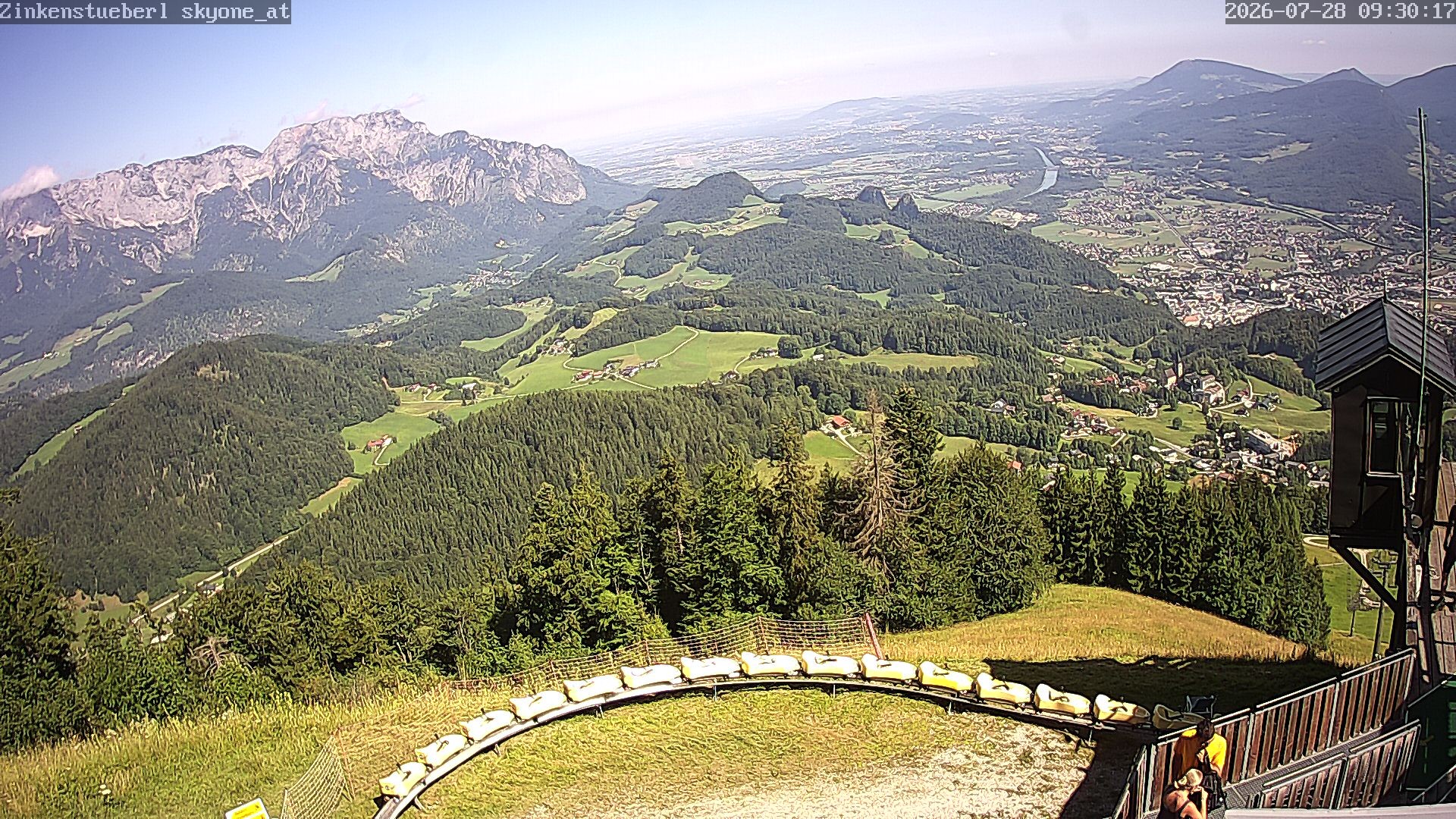 Archiv Foto Webcam Zinkenstüberl Bad Dürrnberg