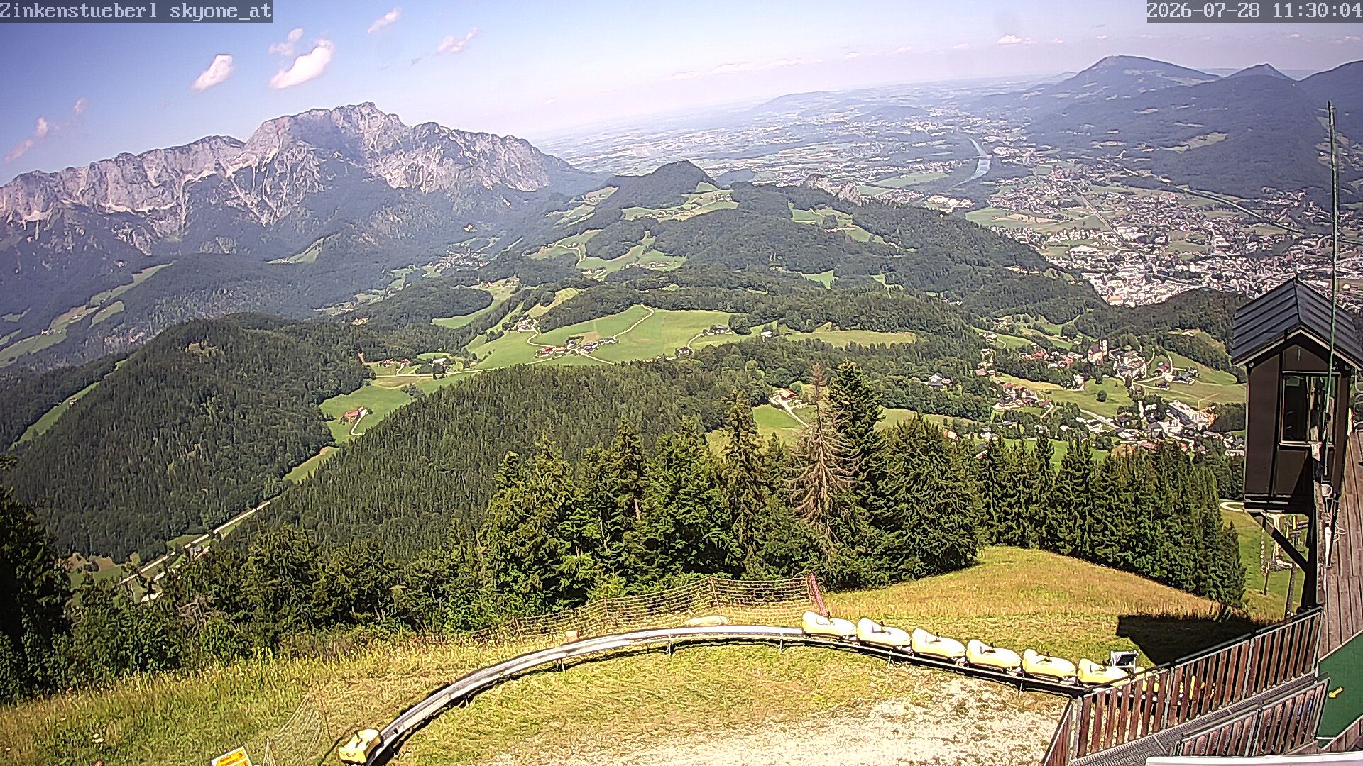 Archiv Foto Webcam Zinkenstüberl Bad Dürrnberg