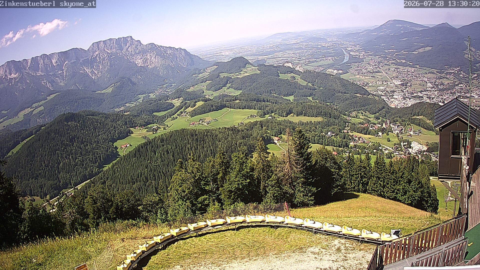 Archiv Foto Webcam Zinkenstüberl Bad Dürrnberg