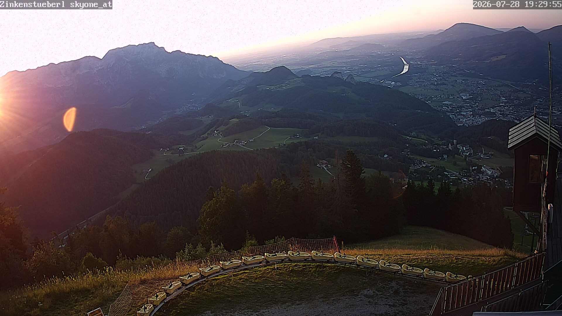 Archiv Foto Webcam Zinkenstüberl Bad Dürrnberg