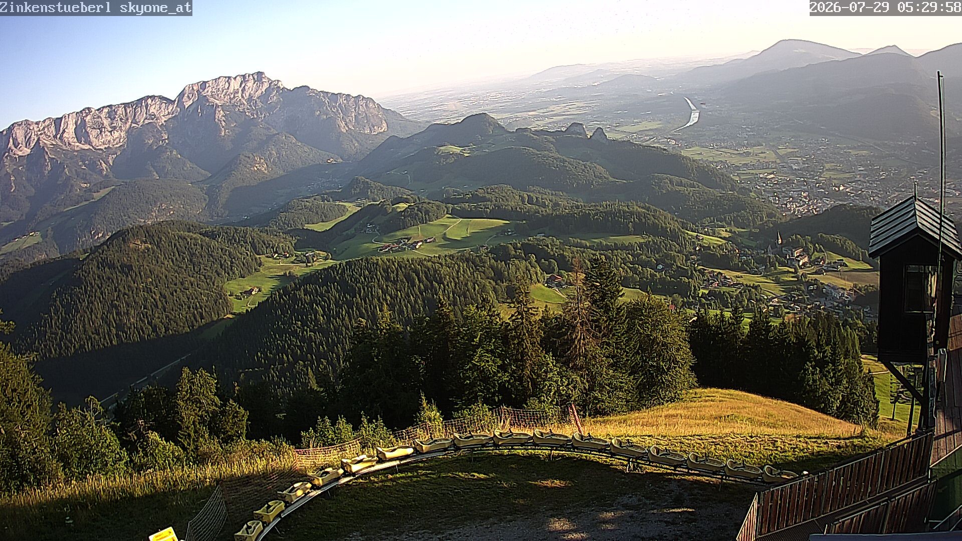 Archiv Foto Webcam Zinkenstüberl Bad Dürrnberg