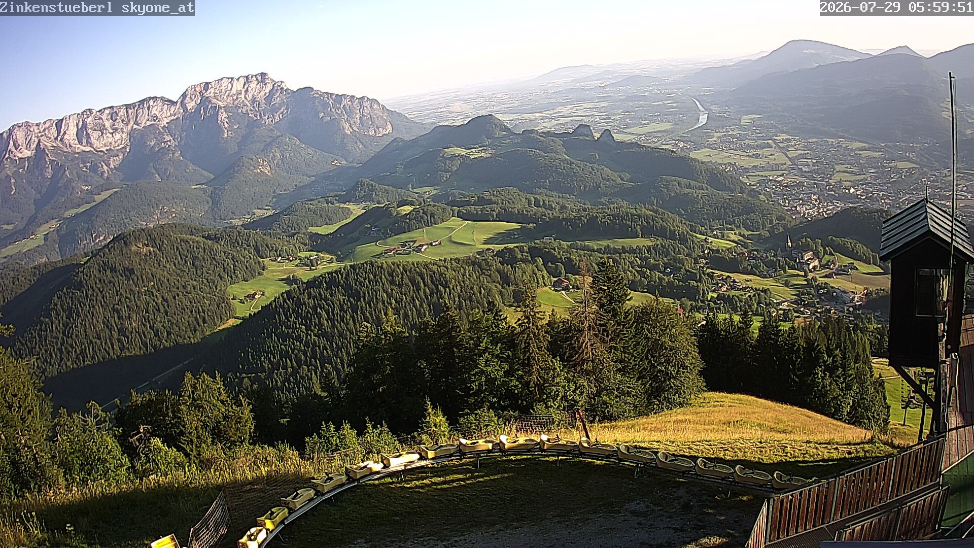 Archiv Foto Webcam Zinkenstüberl Bad Dürrnberg