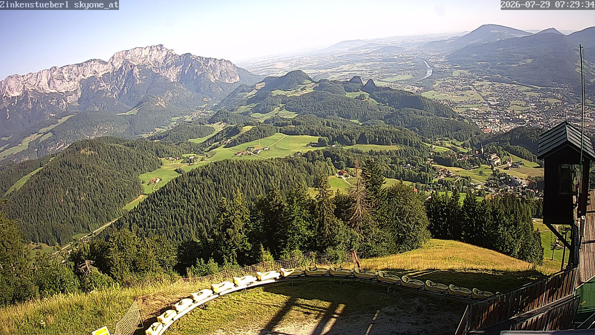 Archiv Foto Webcam Zinkenstüberl Bad Dürrnberg