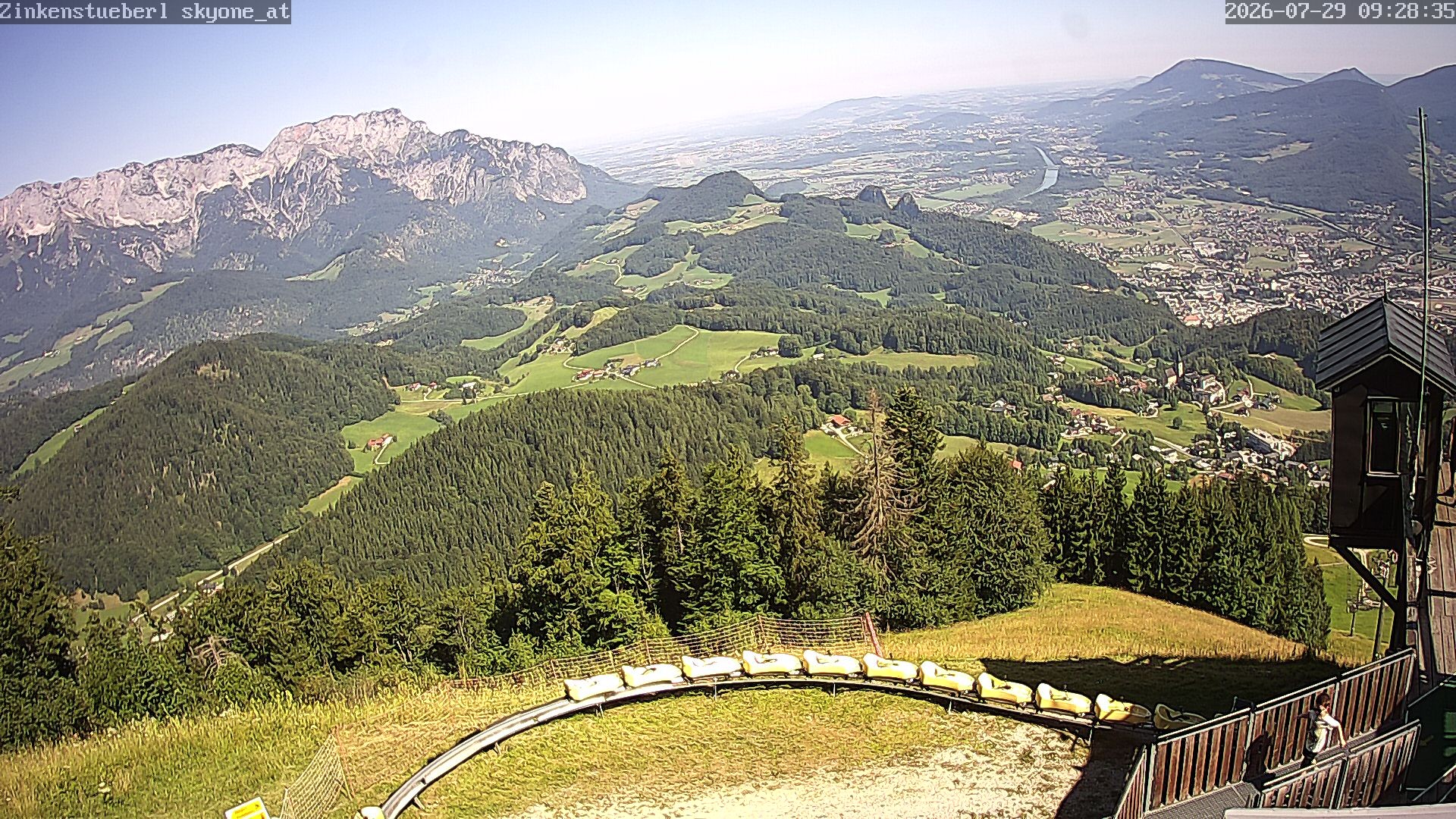 Archiv Foto Webcam Zinkenstüberl Bad Dürrnberg