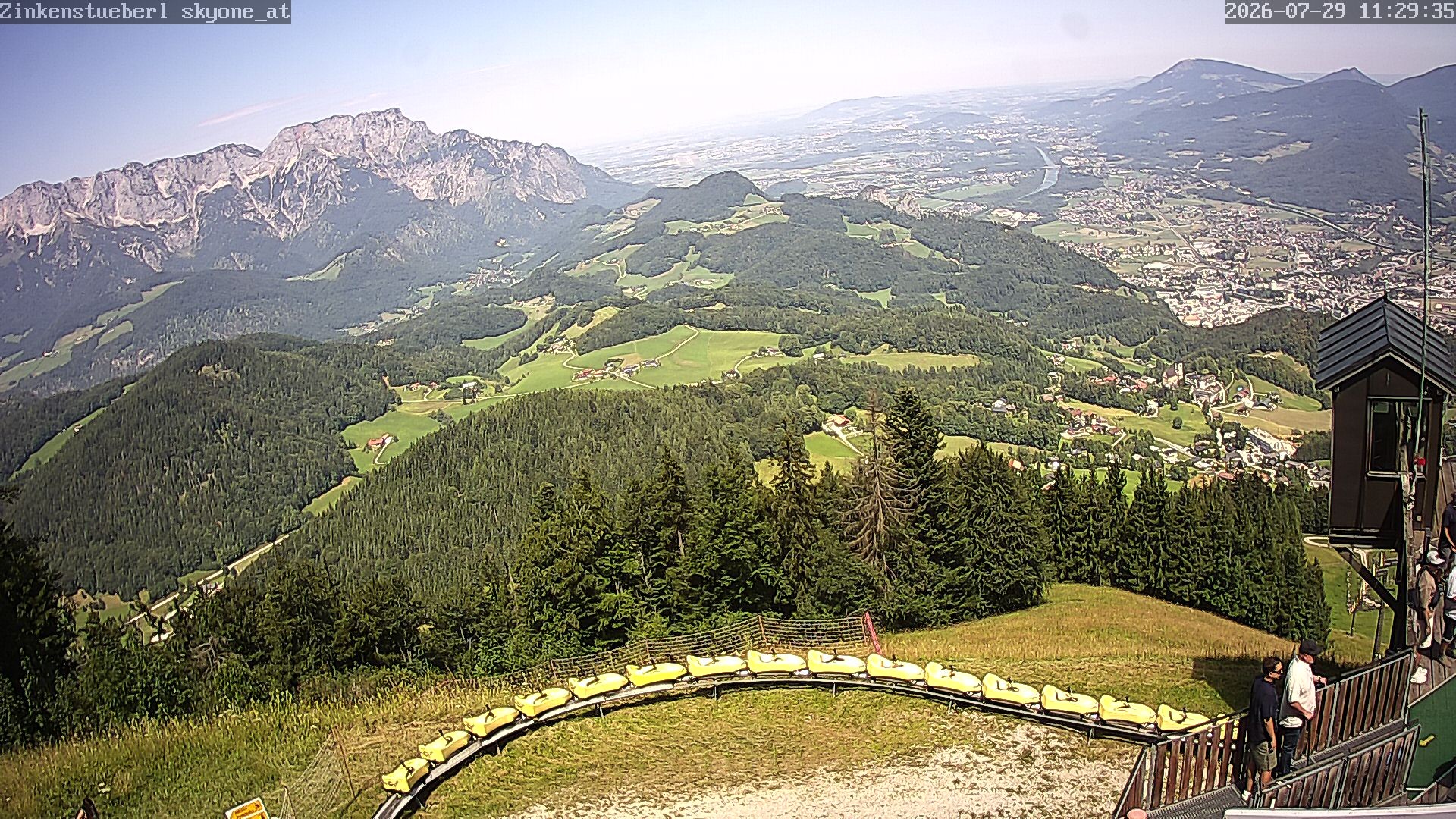 Archiv Foto Webcam Zinkenstüberl Bad Dürrnberg