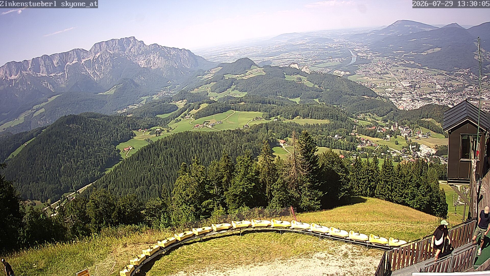 Archiv Foto Webcam Zinkenstüberl Bad Dürrnberg