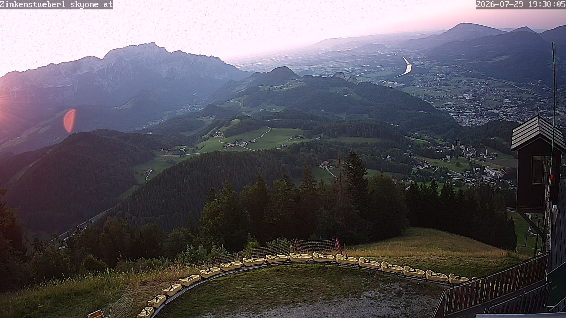 Archiv Foto Webcam Zinkenstüberl Bad Dürrnberg