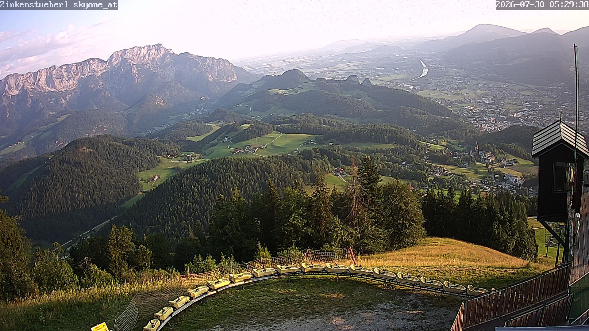 Archived image Webcam Zinkenstüberl near Bad Dürrnberg