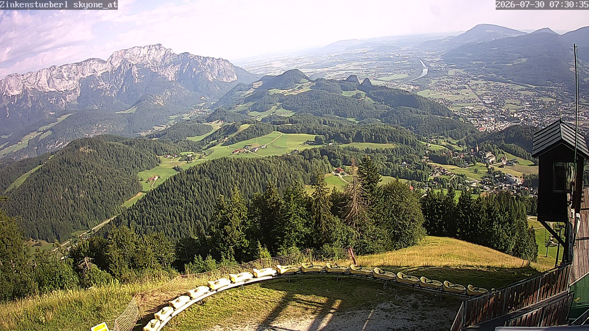 Archived image Webcam Zinkenstüberl near Bad Dürrnberg