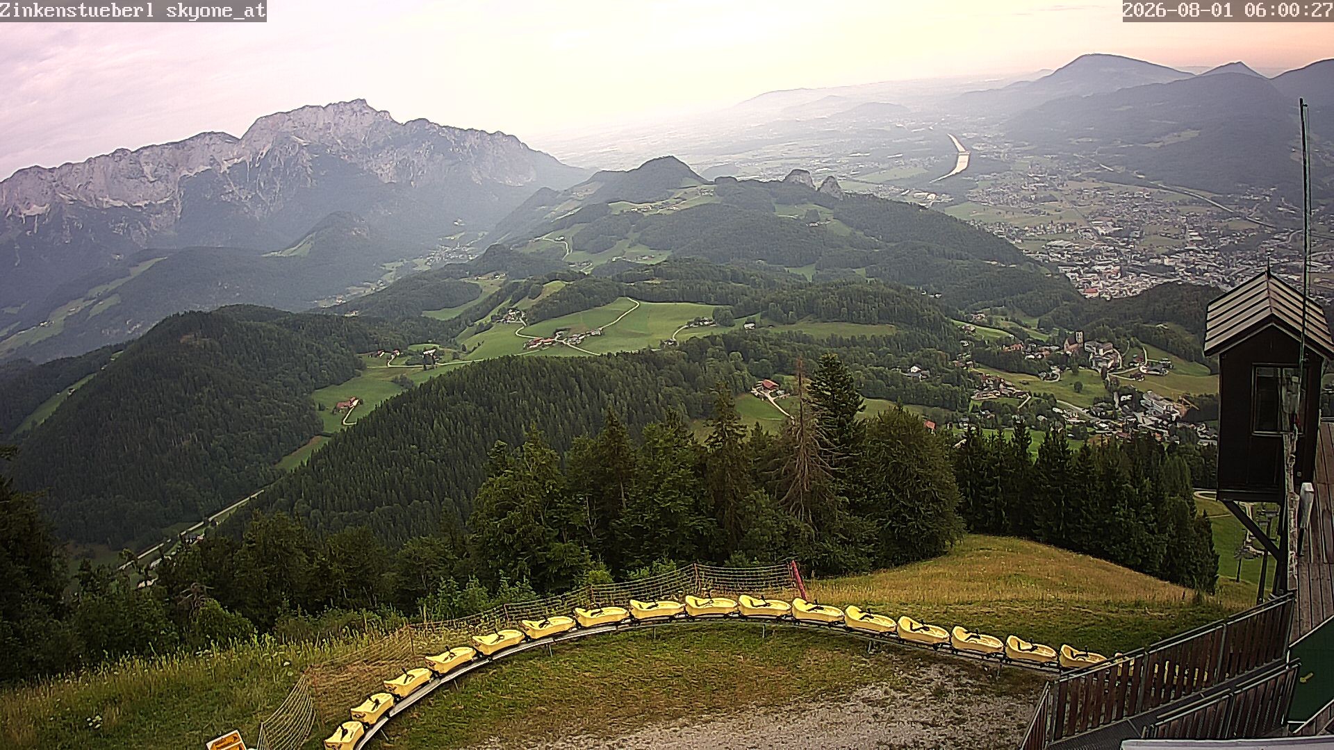 Archiv Foto Webcam Zinkenstüberl Bad Dürrnberg