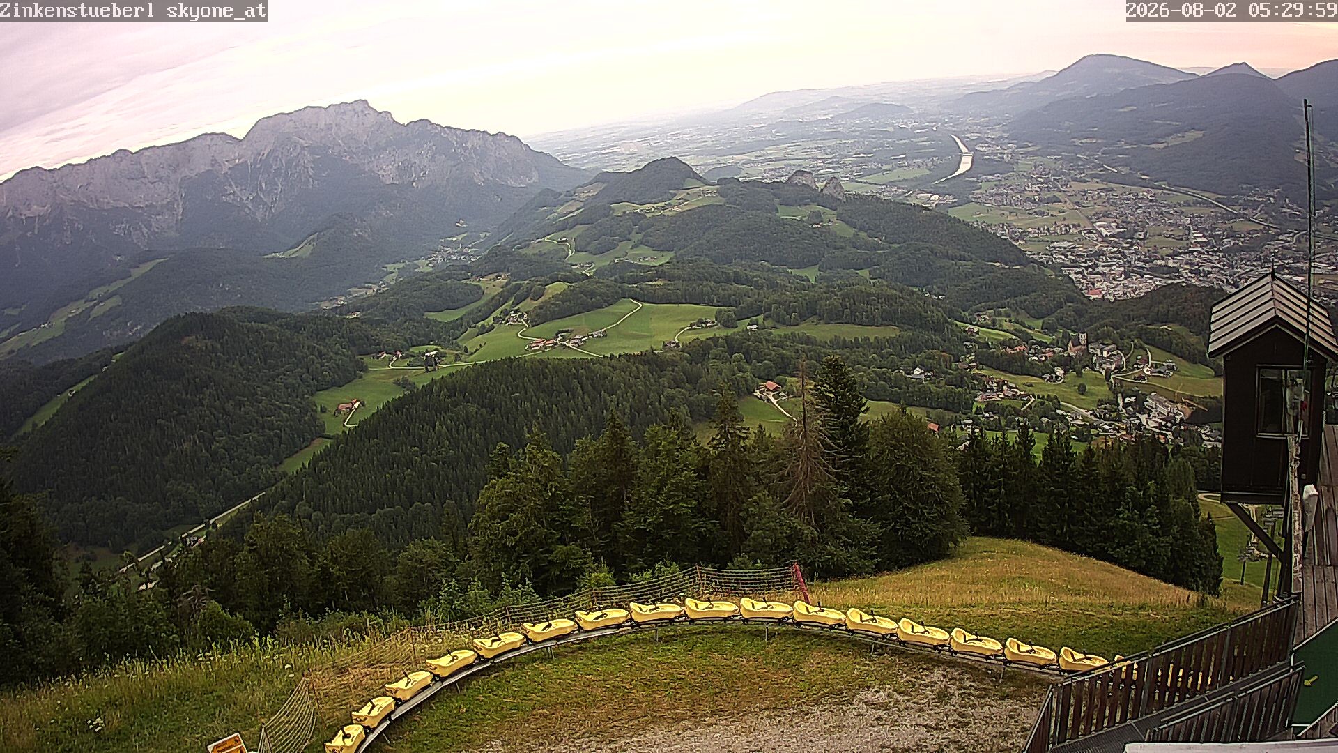 Archiv Foto Webcam Zinkenstüberl Bad Dürrnberg