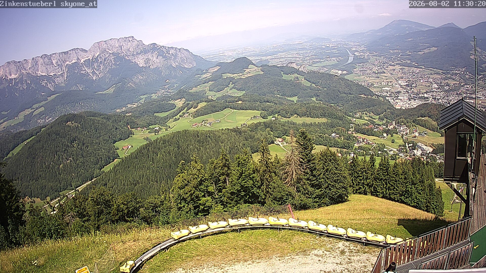 Archiv Foto Webcam Zinkenstüberl Bad Dürrnberg