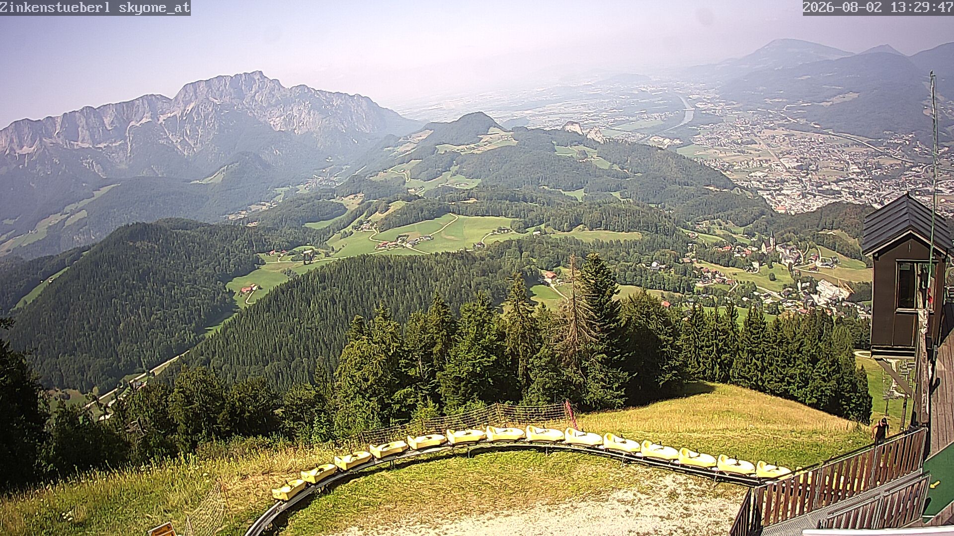 Archiv Foto Webcam Zinkenstüberl Bad Dürrnberg