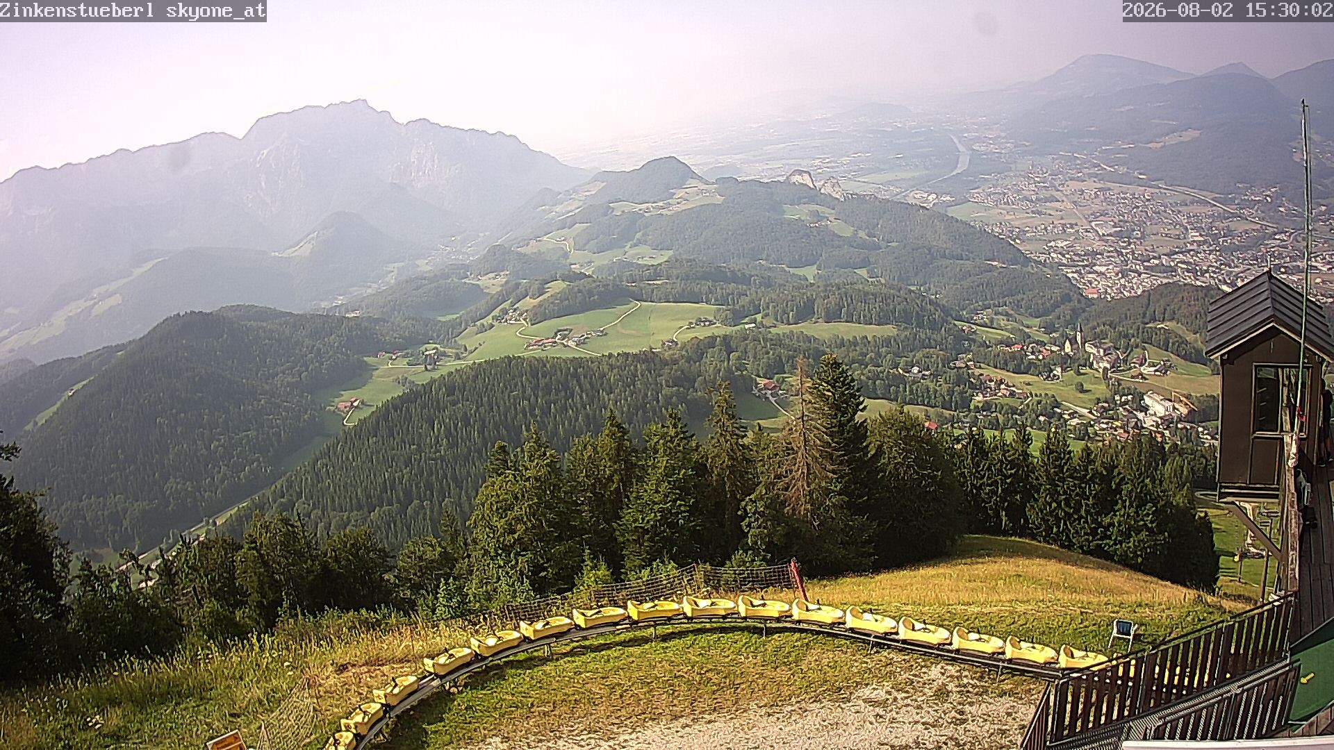 Archiv Foto Webcam Zinkenstüberl Bad Dürrnberg