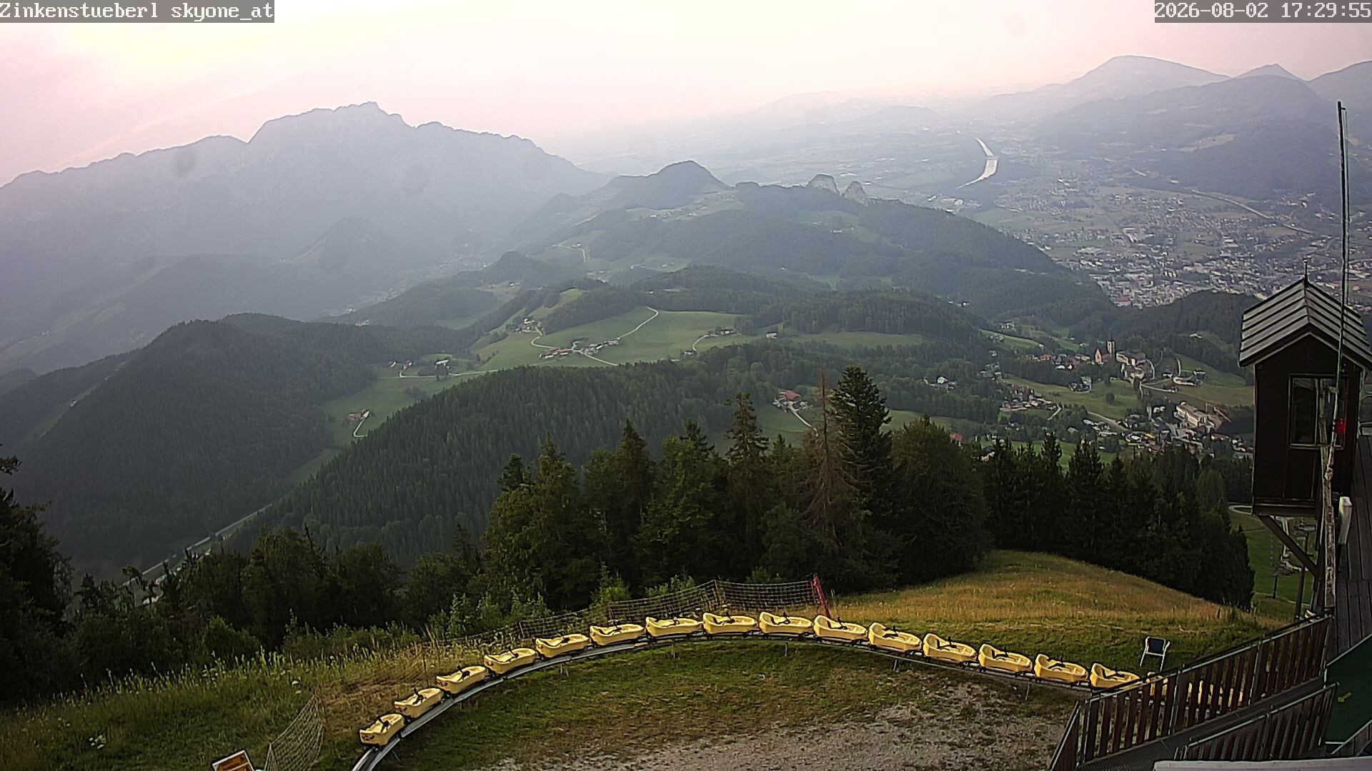 Archiv Foto Webcam Zinkenstüberl Bad Dürrnberg