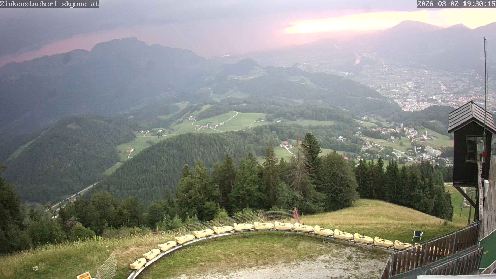 Archiv Foto Webcam Zinkenstüberl Bad Dürrnberg
