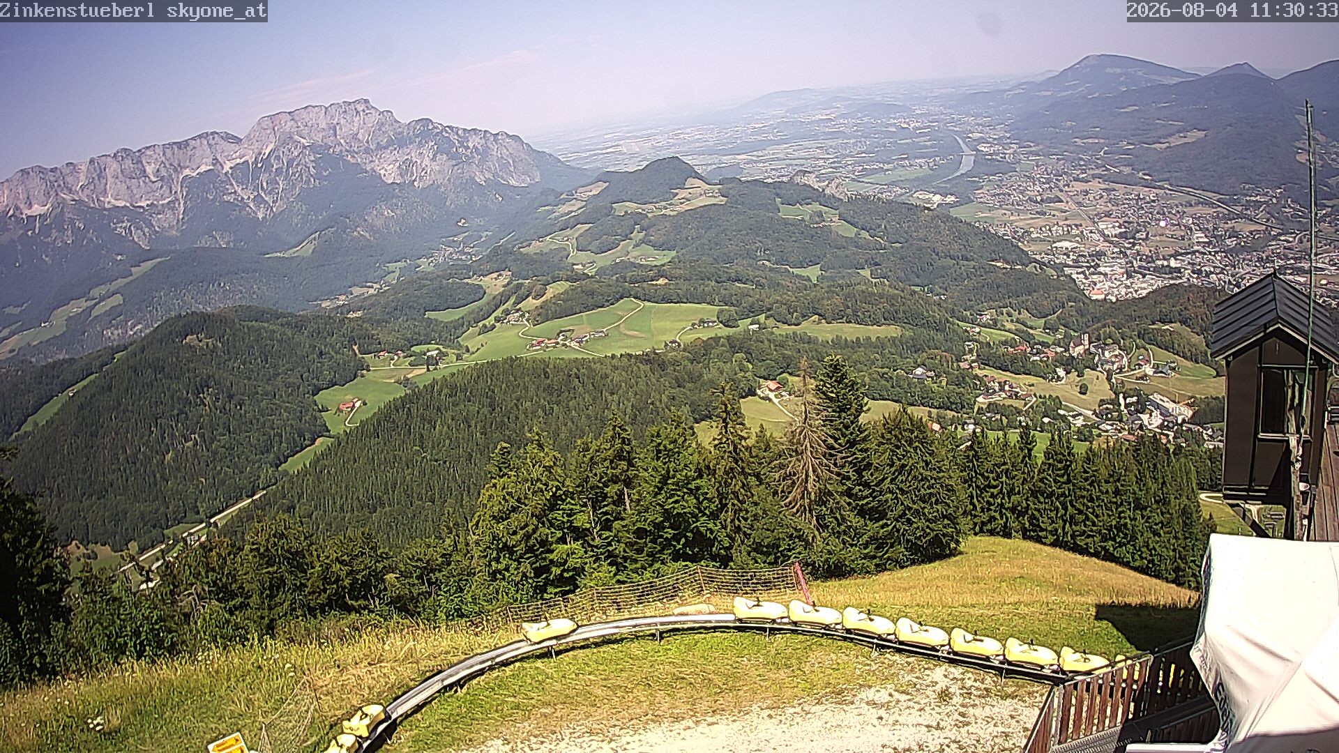 Archiv Foto Webcam Zinkenstüberl Bad Dürrnberg