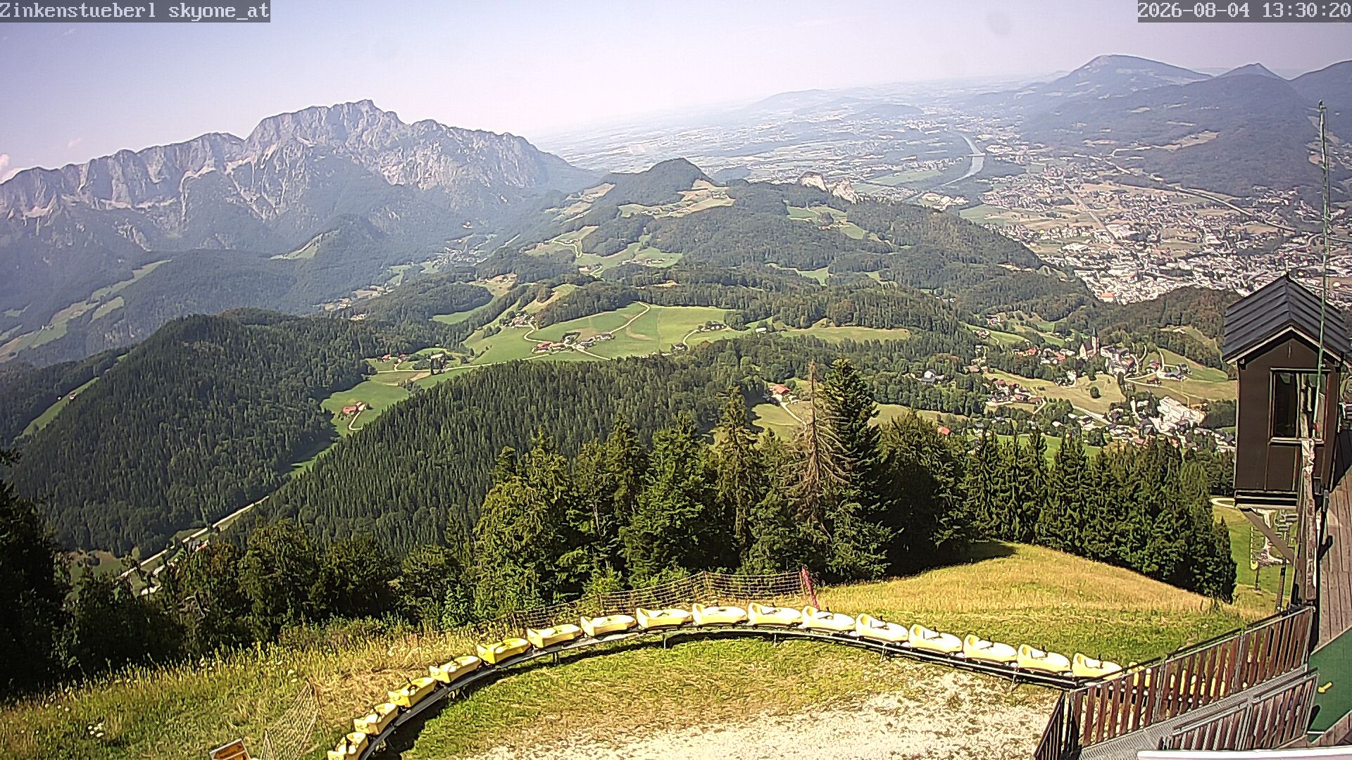 Archiv Foto Webcam Zinkenstüberl Bad Dürrnberg