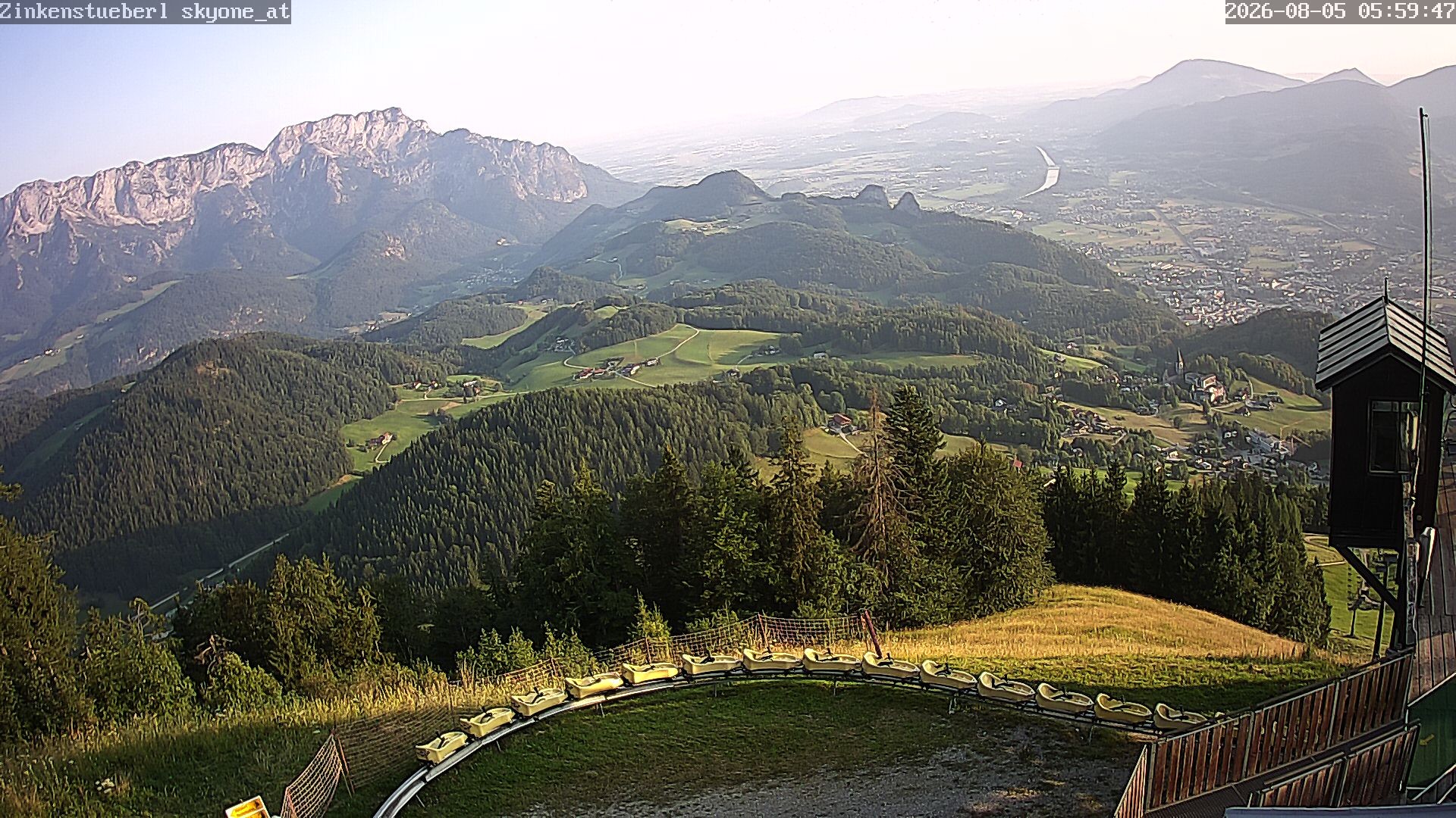 Archiv Foto Webcam Zinkenstüberl Bad Dürrnberg