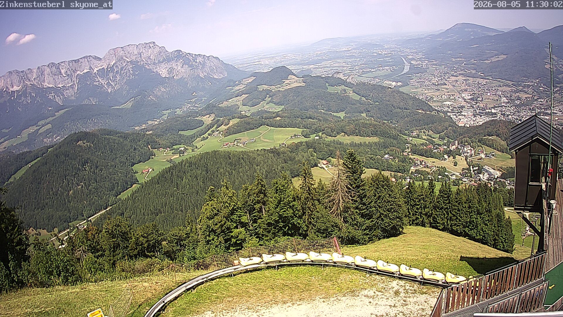 Archiv Foto Webcam Zinkenstüberl Bad Dürrnberg