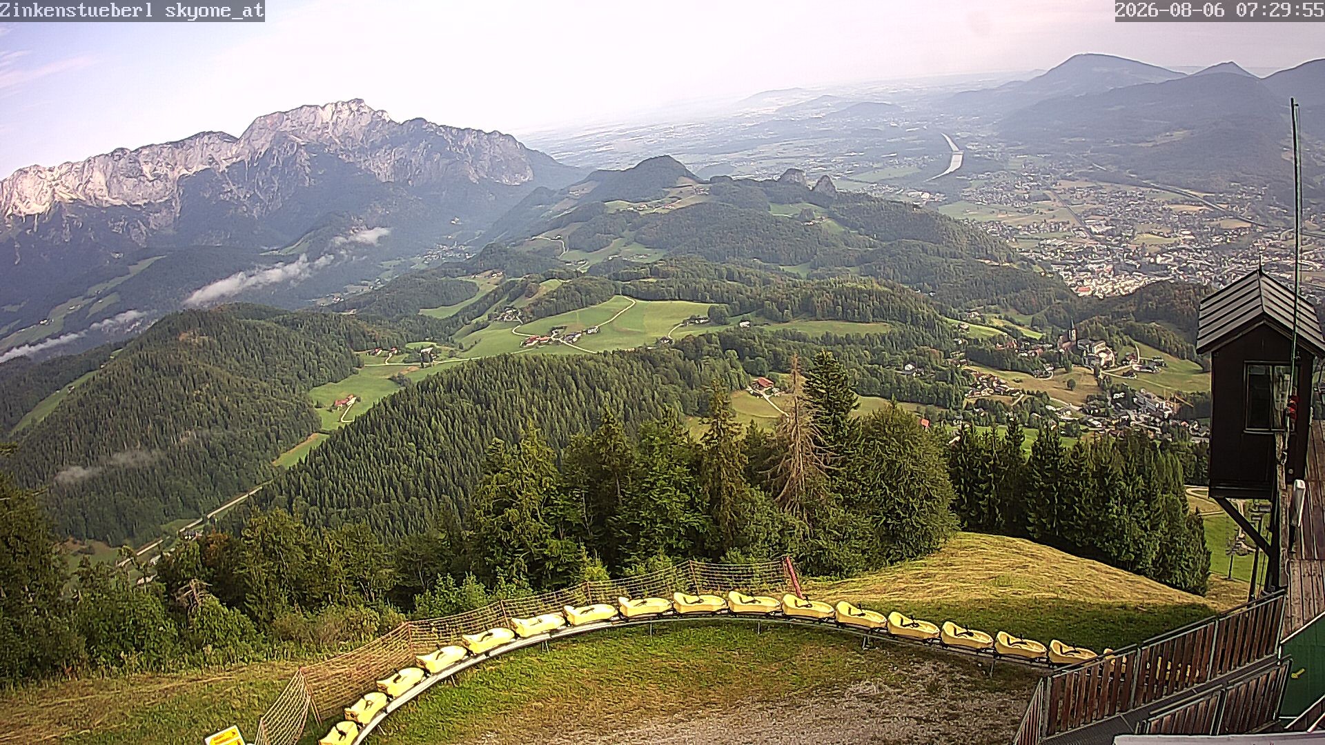 Archiv Foto Webcam Zinkenstüberl Bad Dürrnberg