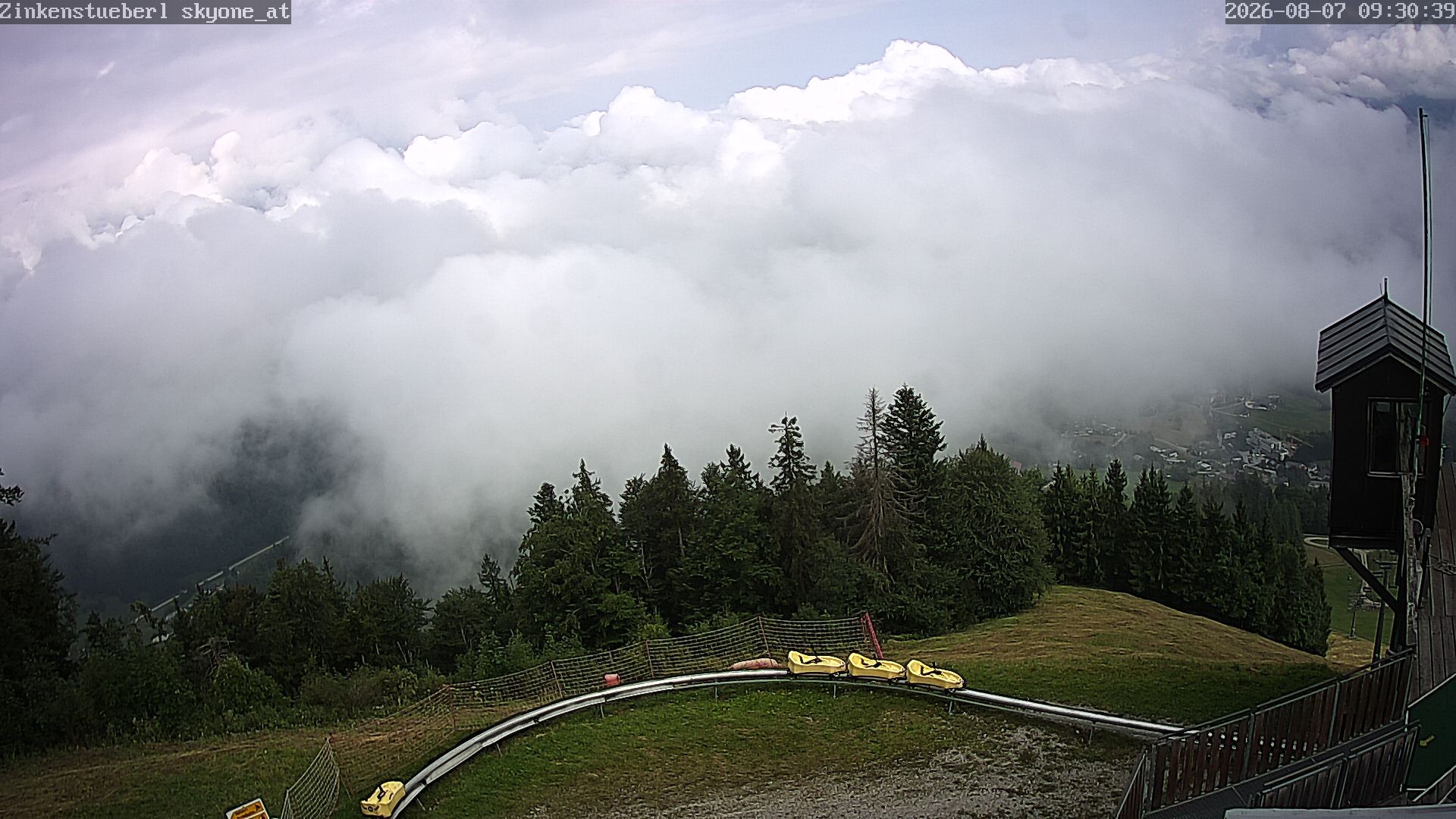 Archiv Foto Webcam Zinkenstüberl Bad Dürrnberg