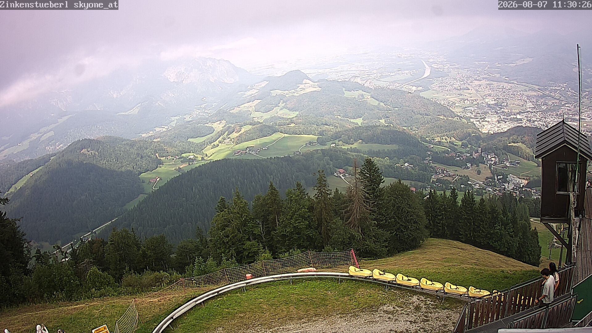 Archiv Foto Webcam Zinkenstüberl Bad Dürrnberg