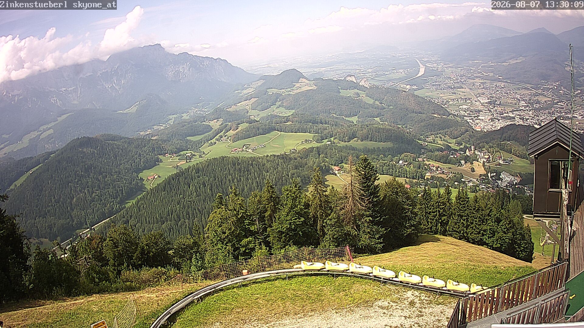 Archiv Foto Webcam Zinkenstüberl Bad Dürrnberg