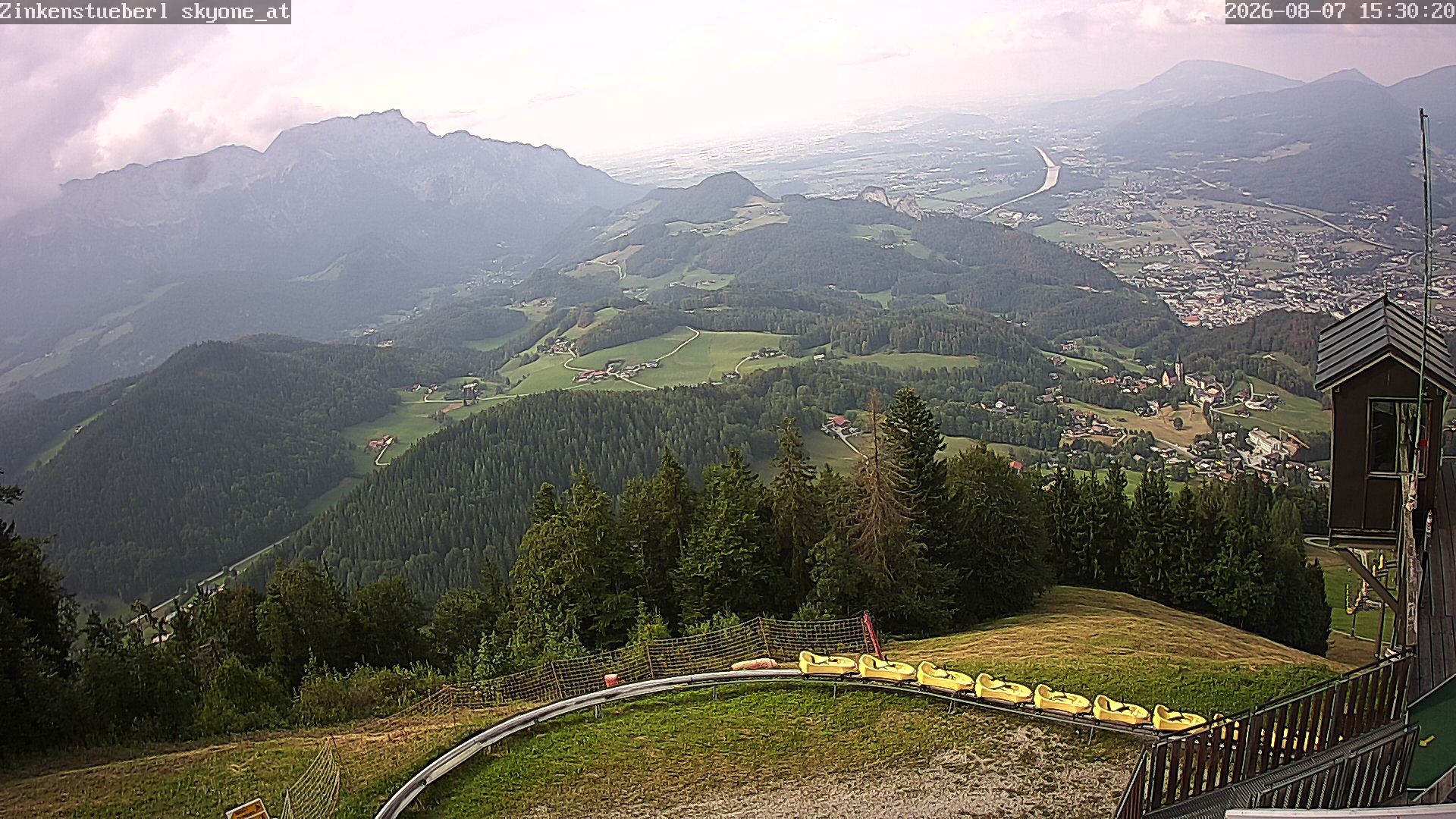 Archiv Foto Webcam Zinkenstüberl Bad Dürrnberg