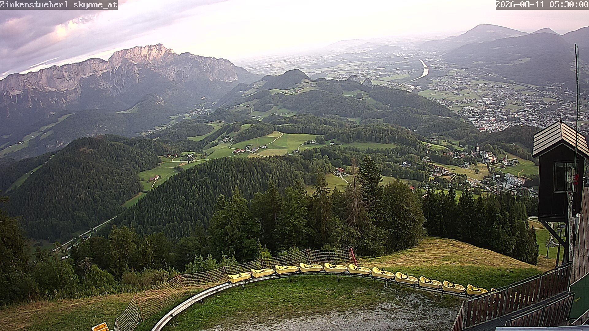 Archiv Foto Webcam Zinkenstüberl Bad Dürrnberg