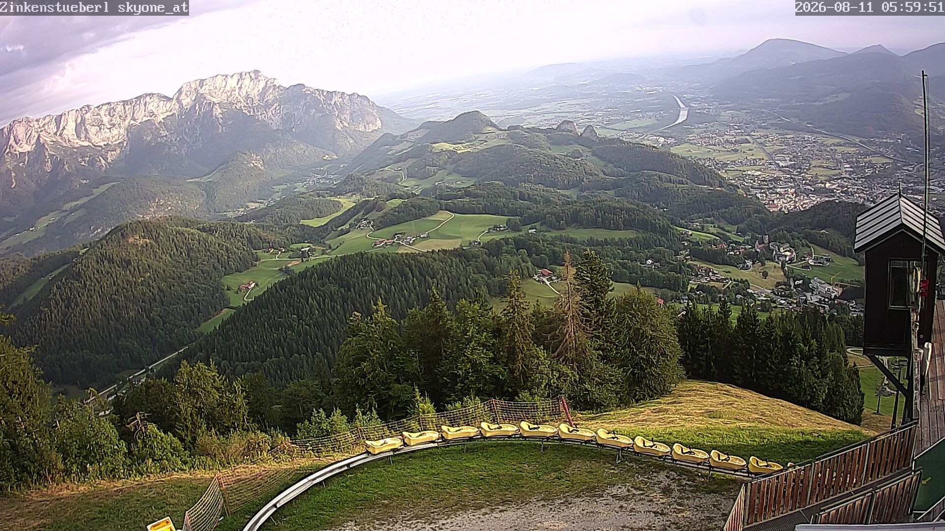 Archiv Foto Webcam Zinkenstüberl Bad Dürrnberg