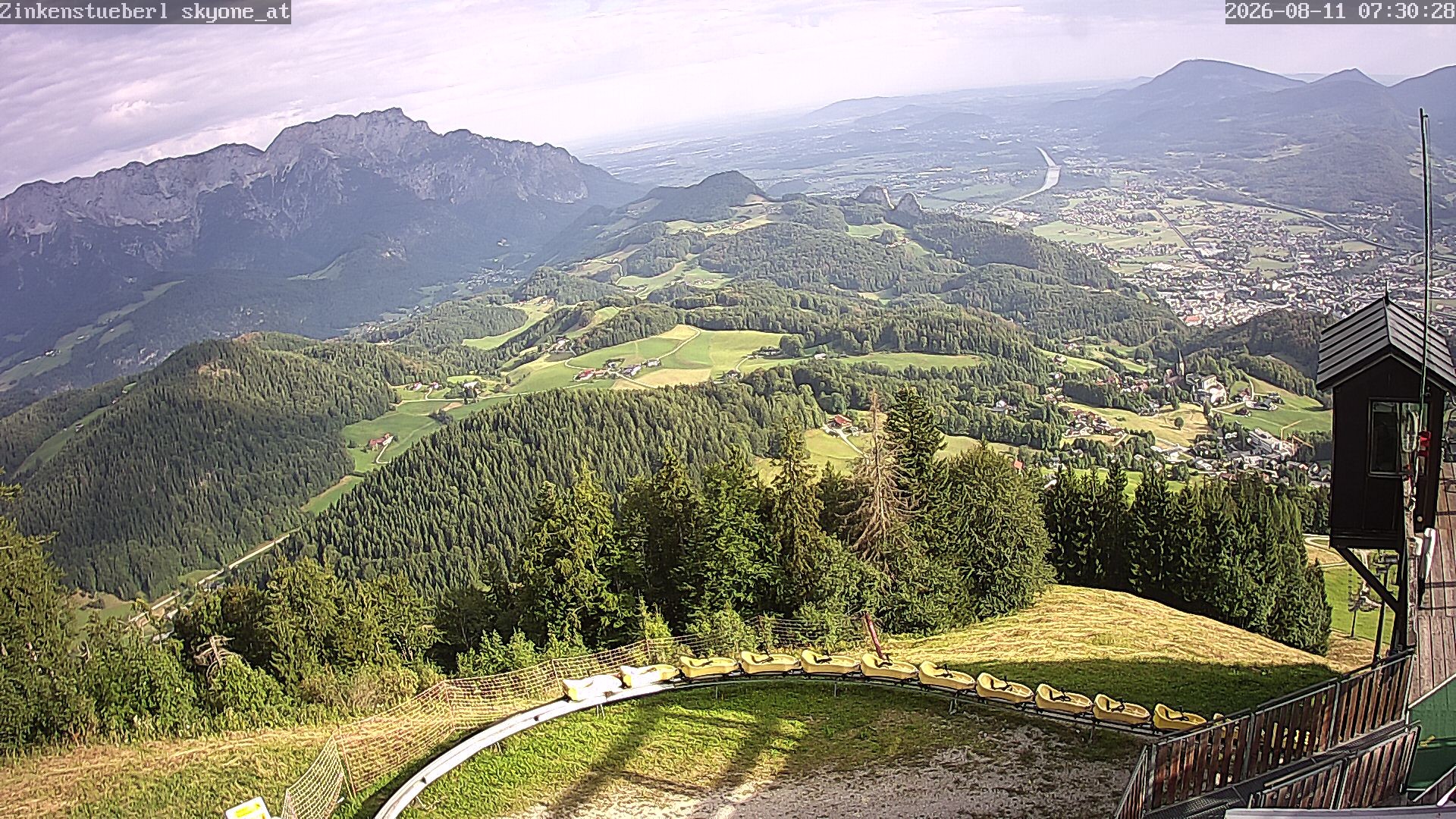 Archiv Foto Webcam Zinkenstüberl Bad Dürrnberg