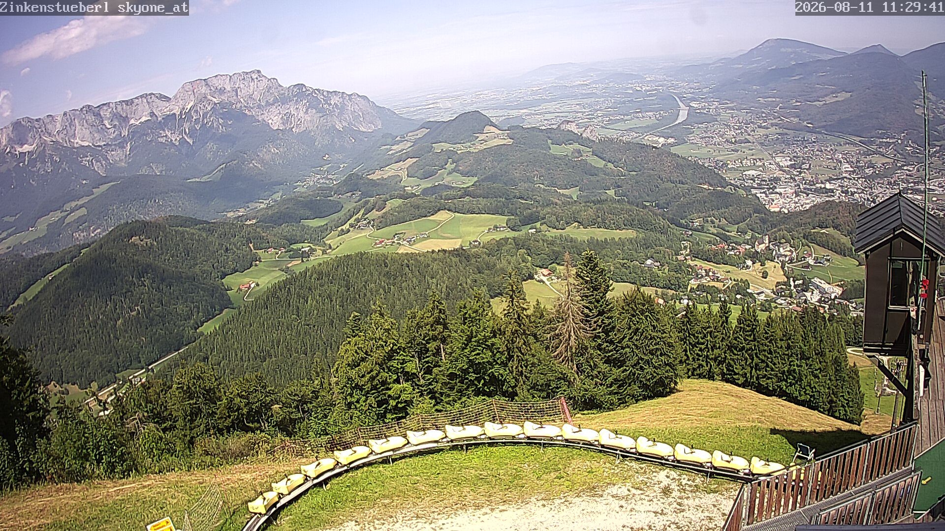 Archiv Foto Webcam Zinkenstüberl Bad Dürrnberg