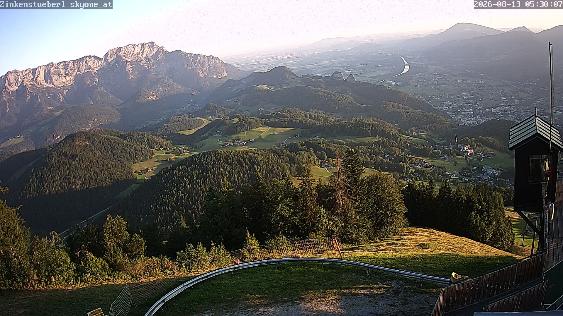 Archiv Foto Webcam Zinkenstüberl Bad Dürrnberg
