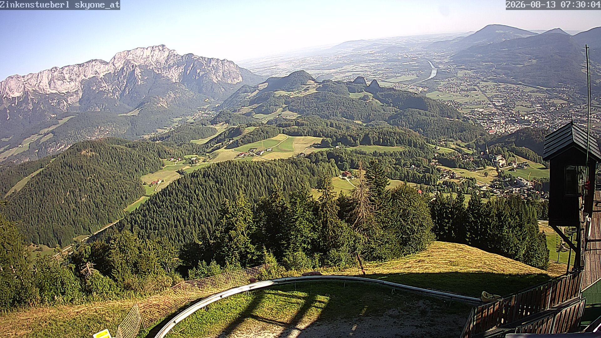 Archiv Foto Webcam Zinkenstüberl Bad Dürrnberg