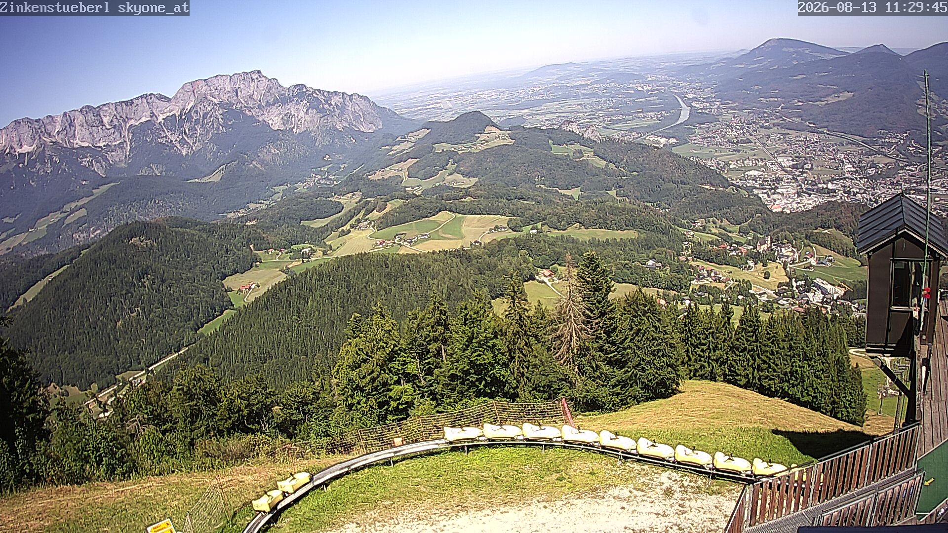 Archiv Foto Webcam Zinkenstüberl Bad Dürrnberg