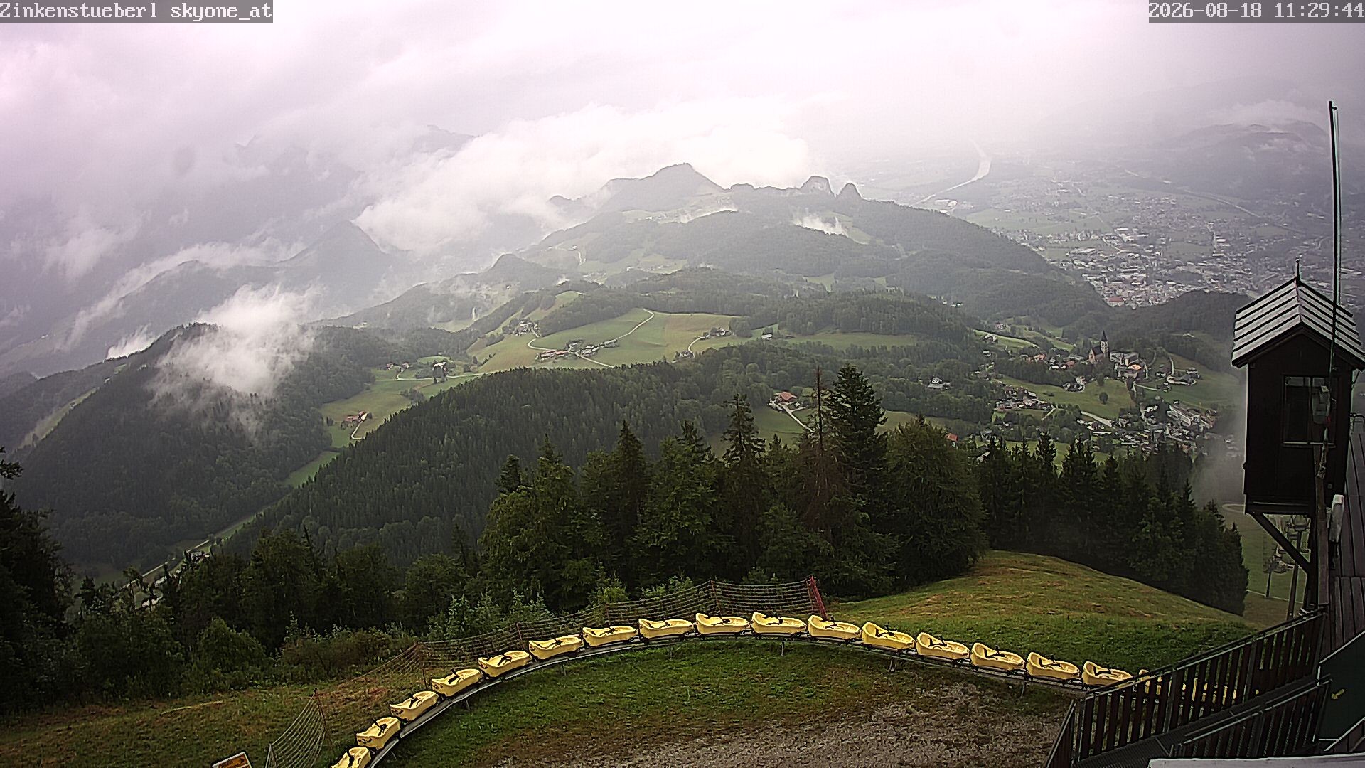 Archived image Webcam Zinkenstüberl near Bad Dürrnberg