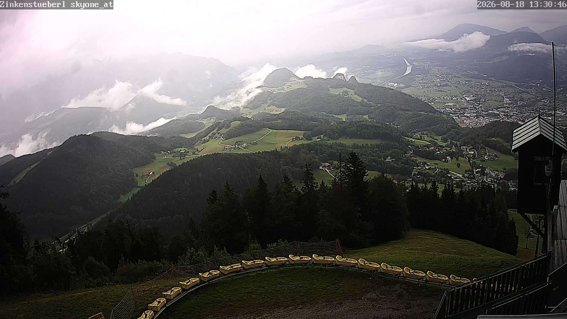 Archiv Foto Webcam Zinkenstüberl Bad Dürrnberg