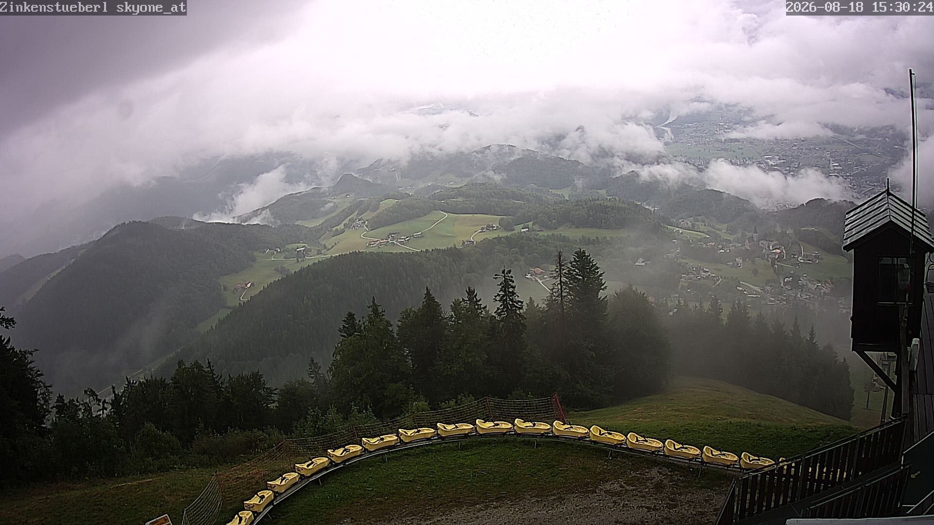 Archiv Foto Webcam Zinkenstüberl Bad Dürrnberg