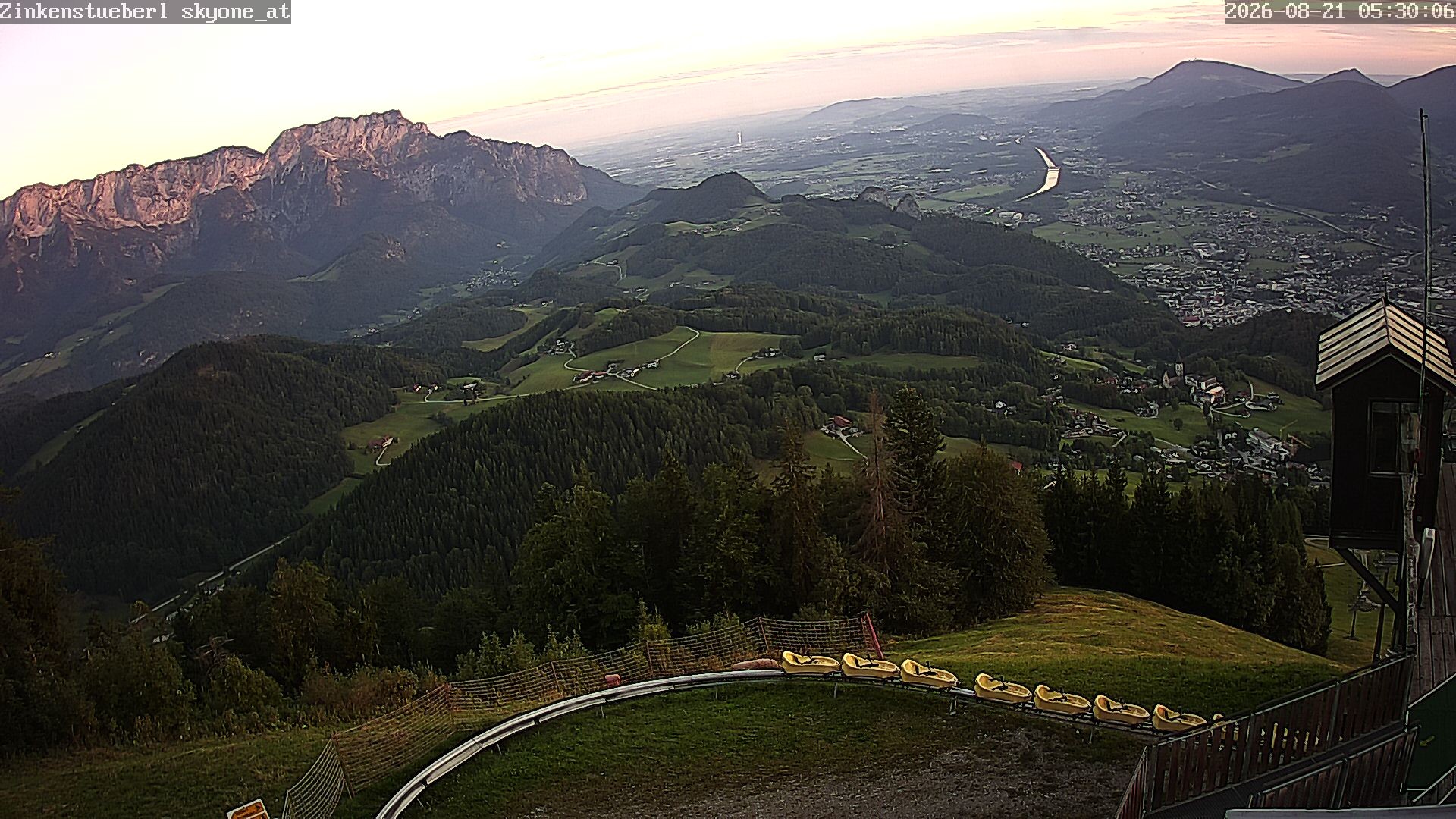 Archiv Foto Webcam Zinkenstüberl Bad Dürrnberg