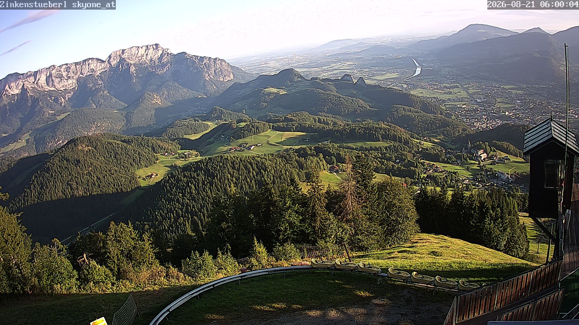 Archiv Foto Webcam Zinkenstüberl Bad Dürrnberg