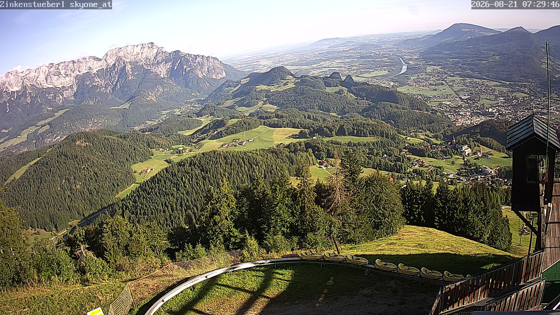Archiv Foto Webcam Zinkenstüberl Bad Dürrnberg