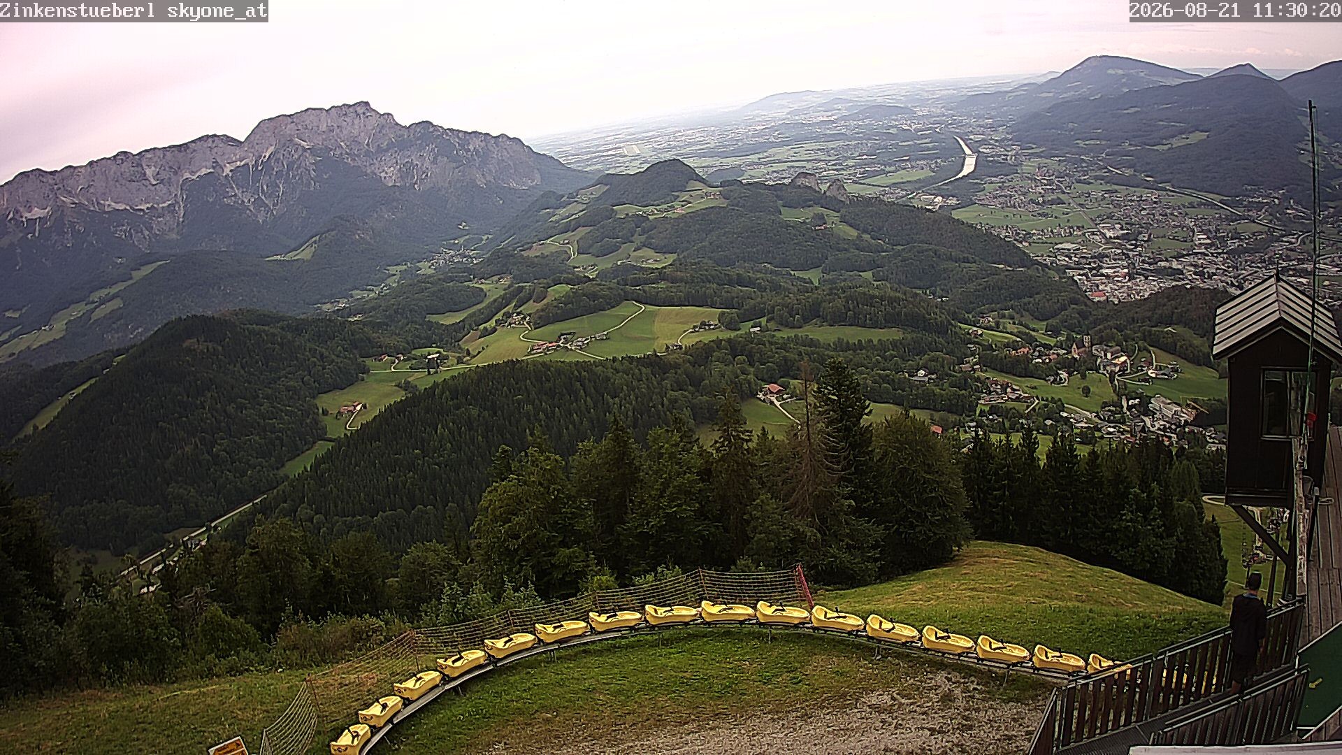 Archiv Foto Webcam Zinkenstüberl Bad Dürrnberg