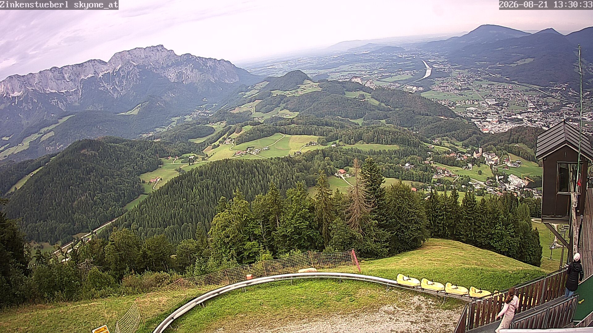 Archiv Foto Webcam Zinkenstüberl Bad Dürrnberg