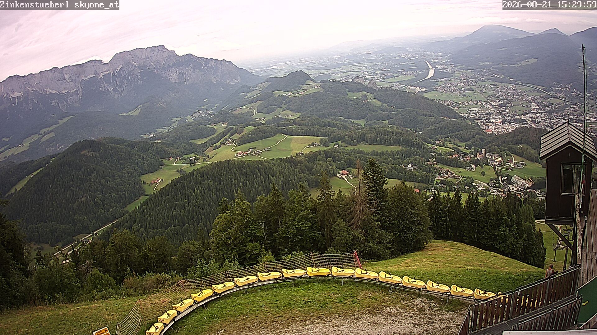Archiv Foto Webcam Zinkenstüberl Bad Dürrnberg