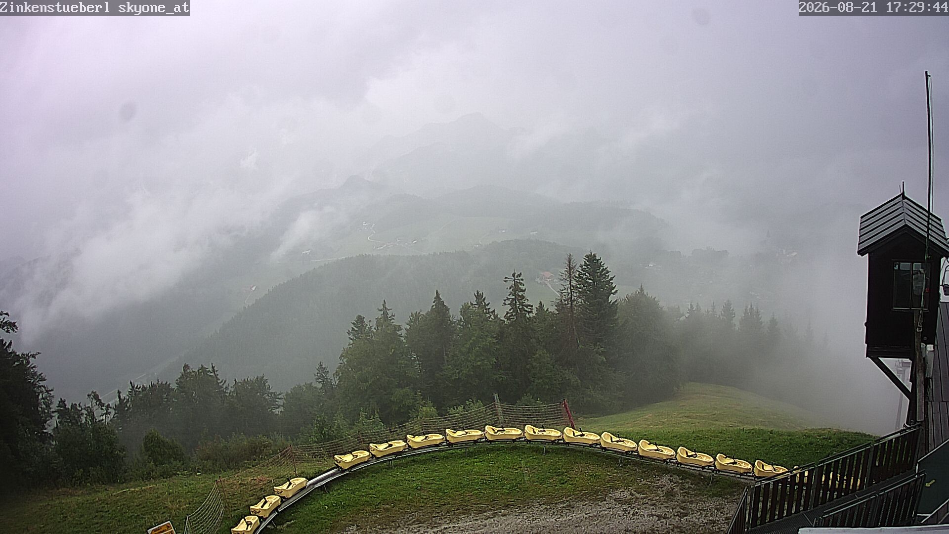 Archiv Foto Webcam Zinkenstüberl Bad Dürrnberg