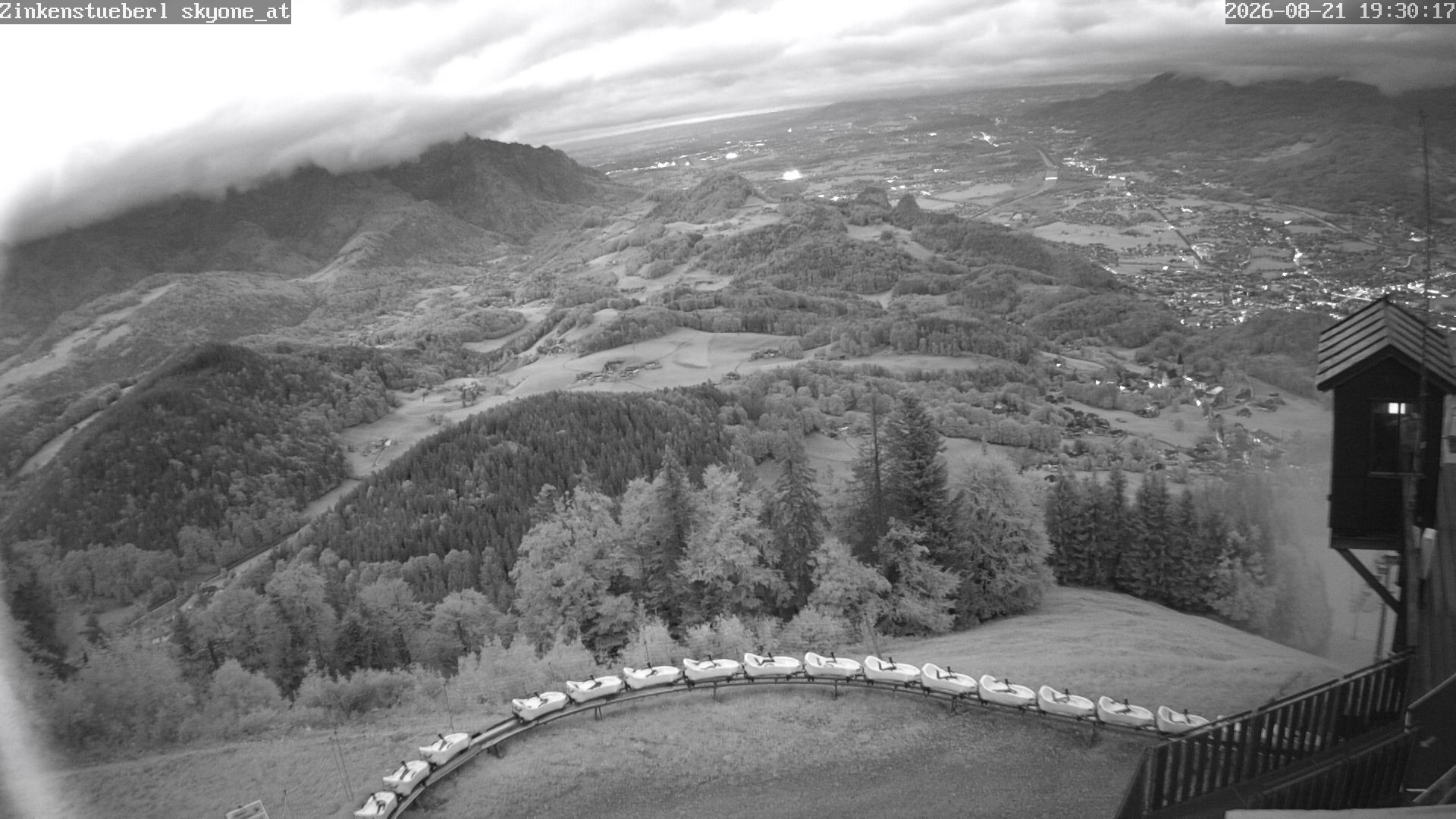 Archiv Foto Webcam Zinkenstüberl Bad Dürrnberg