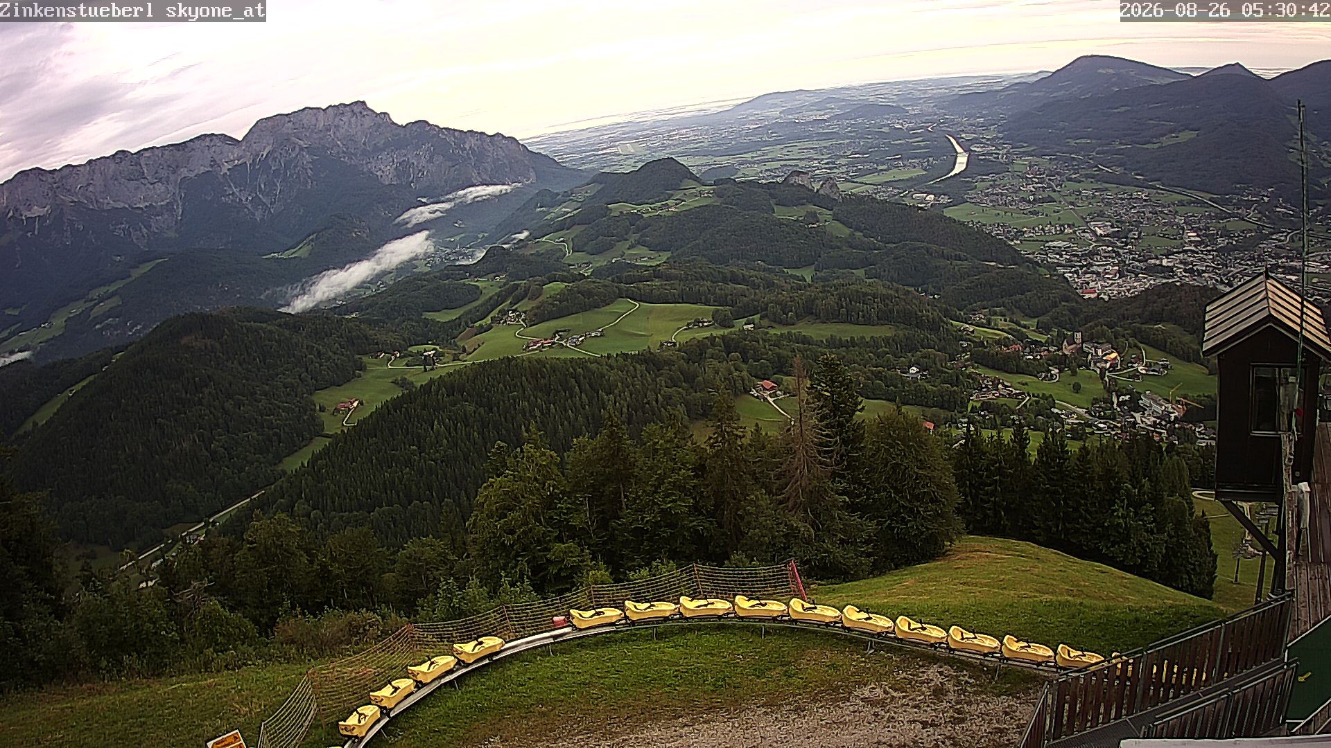 Archiv Foto Webcam Zinkenstüberl Bad Dürrnberg